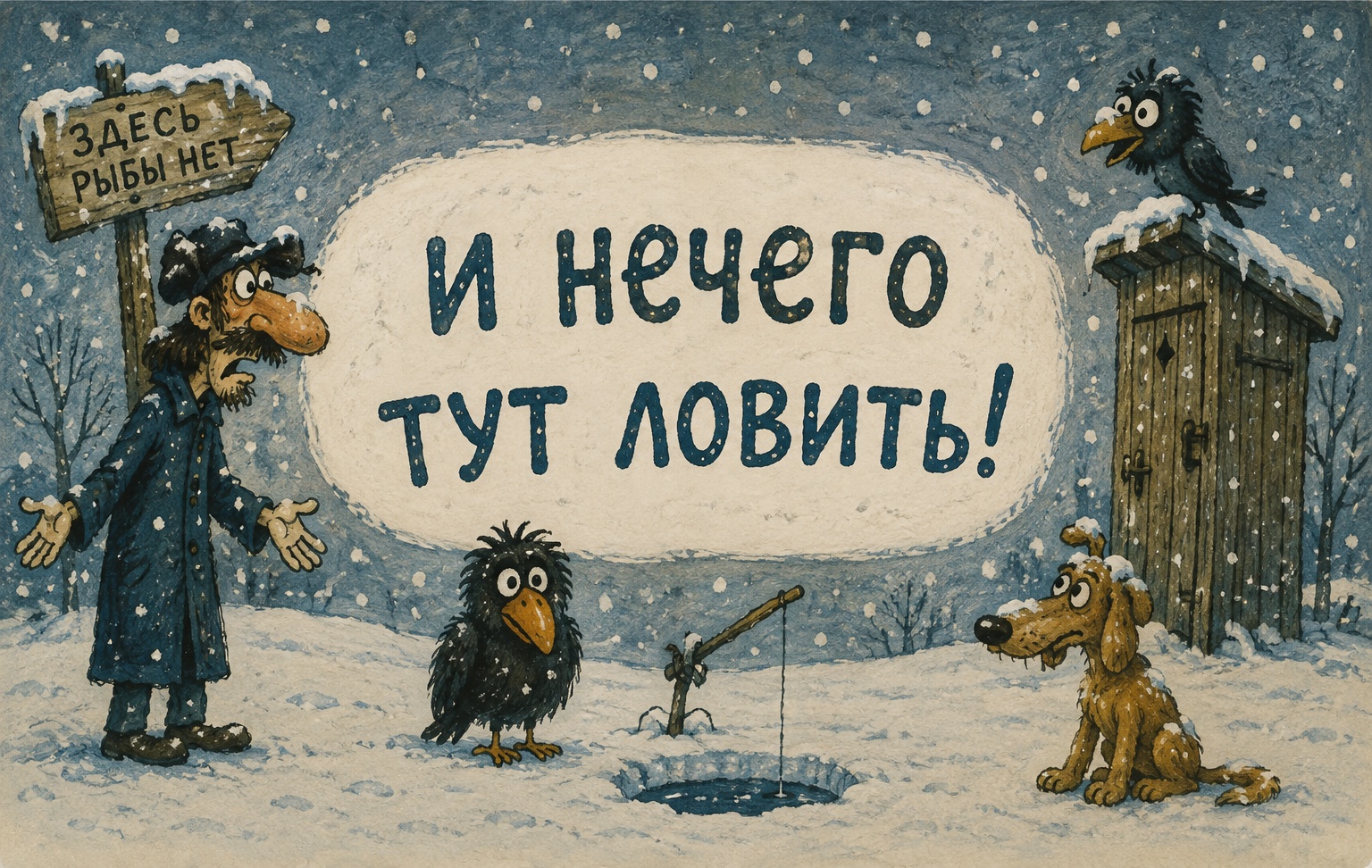 И нечего тут ловить!